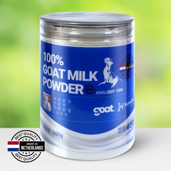 Premium Goat Milk Protein 100% Dutch Goat Milk Protein Powder Powder 200g, 3 packs