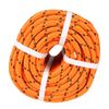 Orange Double Braid Polyester Rope 1/2"×200' 6180Lbs Breaking Strength Bull Rope