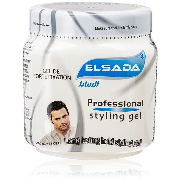 EL SADA Long Lasting Hair Styling Gel: Premium Hold and Shine in a 1 ...
