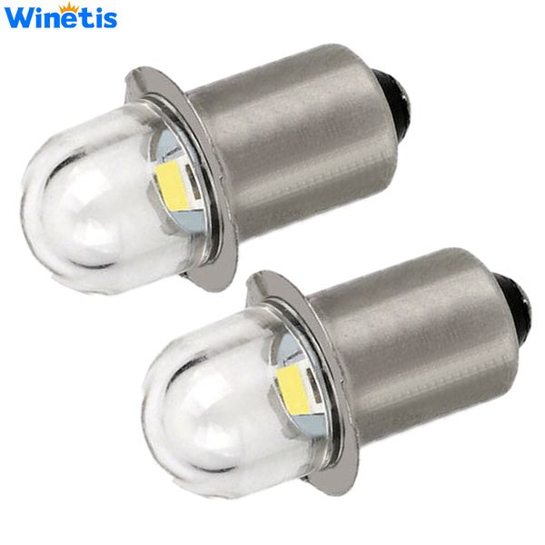 (2) 18 VOLT White LED Flashlight Replacement Xenon Bulbs for Ryobi ONE+ Cordless