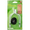Kerbl Women's Drop-Shape Spurs With Straps - Metallic, 25 Mm