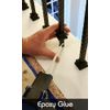 Stair Iron Balusters Epoxy Glue - PC Epoxy EPC-410 - Clear Epoxy Glue