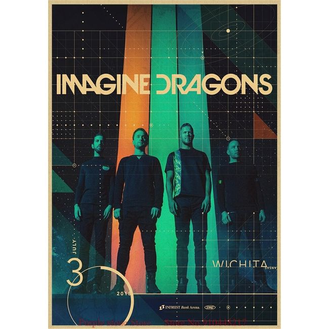 imagine dragons tour poster