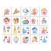 Princess Temporary Tattoo for Kids, 20 Sheets Big Children's Temporary Tattoo Body Art Tattoo Stickers,Goody Bag Stuffers Party Bag Fillers (2x2 Inch) …