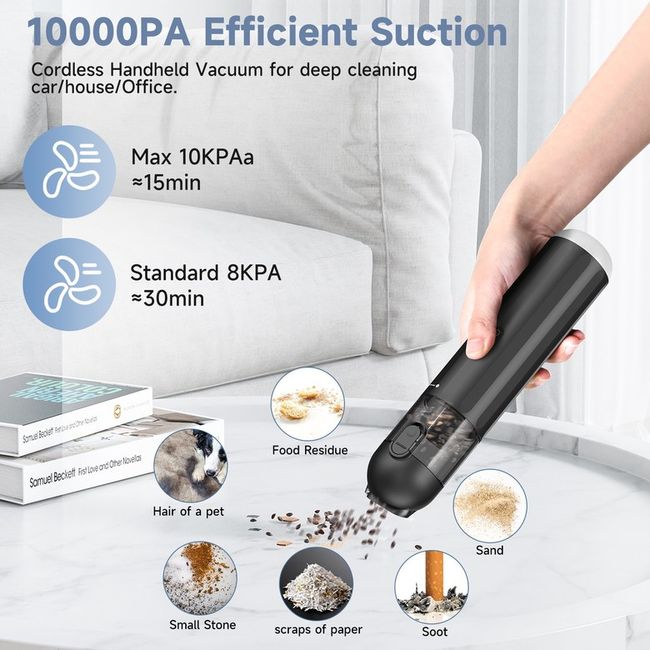 Car Wireless Handheld Vacuum Cleaner Deep Cleaning Dust Remover