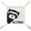 Rainbow Large Hammock for Ferrets! Antibacterial Deodorizing Hammock