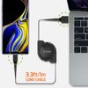 Cellet USB-C Retractable Data Cable / Sync & Charge Cord (USB-A to USB-C) 2Pack