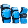 SFR Youth Ramp Triple Pad Set - Black/Blue - Large