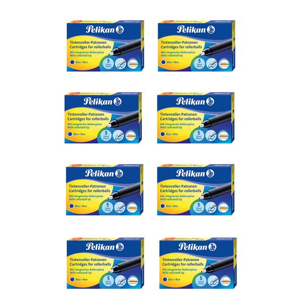 Pelikan Tintenroller Patrone 8 Packungen