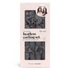 Kitsch Satin Heatless Curling Set - Hair Rollers for Heatless Curls | Heatless Hair Curlers & Hot Rollers | Hair Curlers To Sleep In | Heatless Curling Rod Headband | Heatless Curler (Charcoal)