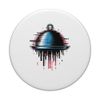 Glitch Art Serving Tray Service Crew Waiter Waitress Server PopSockets Adhesive PopGrip