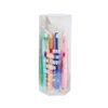 L APIS: Lapis Toothbrush, Dental Recommended, Happy Colors, 12 Colors, Animal Pattern, Baby Teeth, Safety Design, Gift, Educational, 1 Year Old, 2 Years Old, 3 Years Old, Baby, Animal, Clear Case