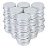 Chocir Aluminum Can, Aluminum Case, Cream Case, Cosmetics, Subdivision, Silver, 0.2 fl oz (5 ml) (24 Packs)