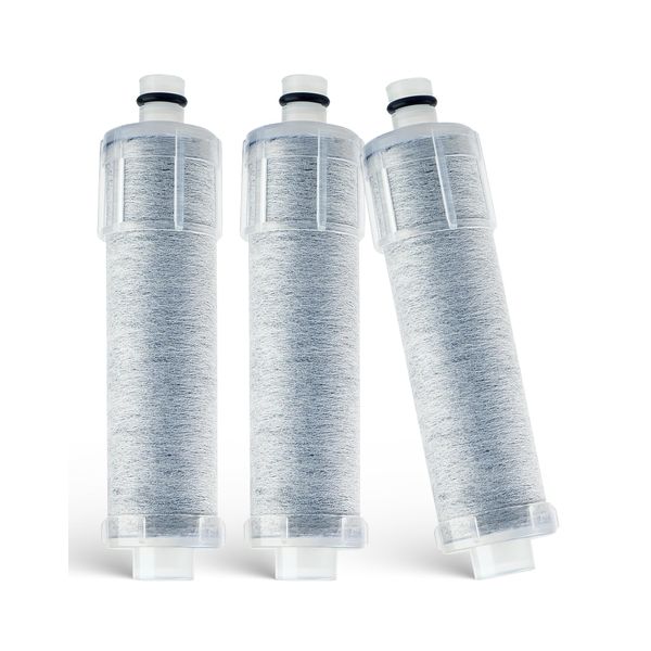 JF-20-T Water Filter Cartridge Replacement Set of 3 JF-20-t Water Filter Cartridge Replacement JF-20TK-SW SF-T20 JF20TTO JF20TK Faucet All-in-One Water Filter JF-20 Compatible Integrated Water Filter