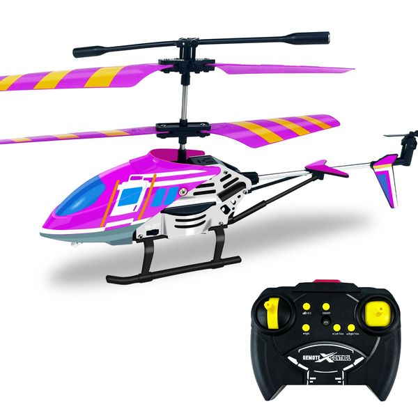 YongnKids Remote Control Helicopter, Helicopter Toy for Boys Girls, 3.5 CH & Gyroscope & LED Lights Indoor Outdoor Games Easy to Control for Beginner, Rc Helicopter for Kids Christmas Birthday Gifts