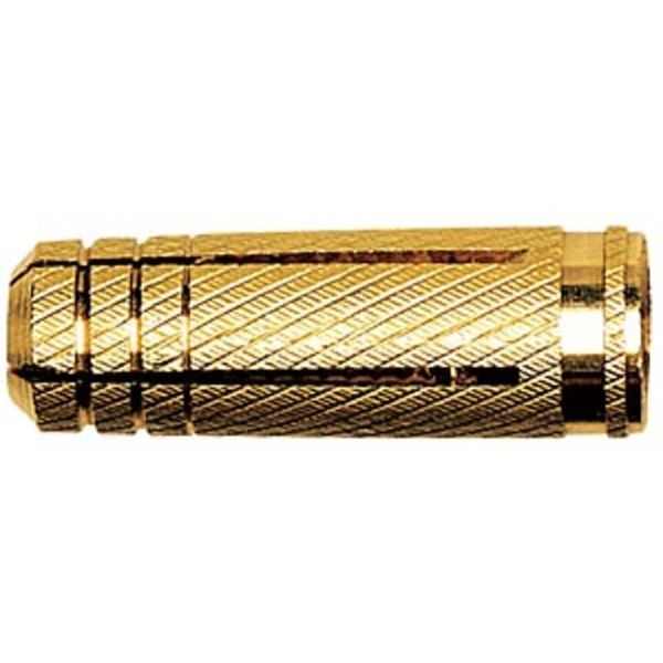 Brass dowel, MS 12 x 37, 78662, by Fischer