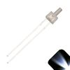 2mm Tower Diffused Cool Clear White LED - Ultra Bright (Pack of 20)