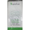 Plastic Tablecover 54x108 Rectangle Reusable, Waterproof, White