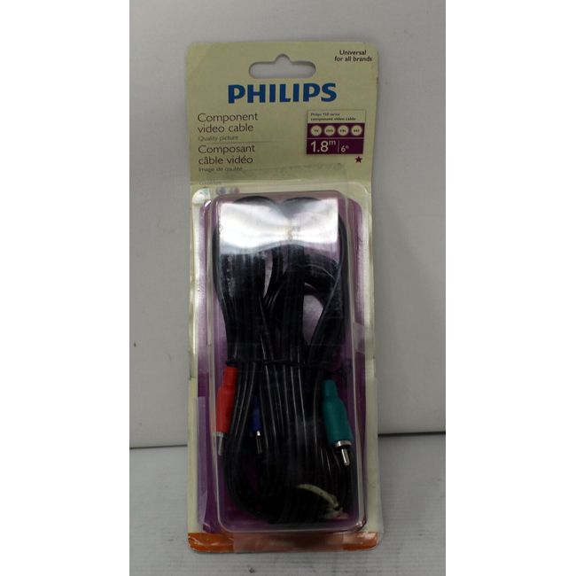 Philips 6 Foot Compenent Video Cable