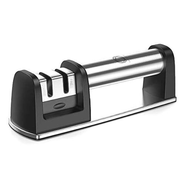 Knife Sharpener | Professional 3 Stage Easy Manual Knife Sharpening Tool For Kit