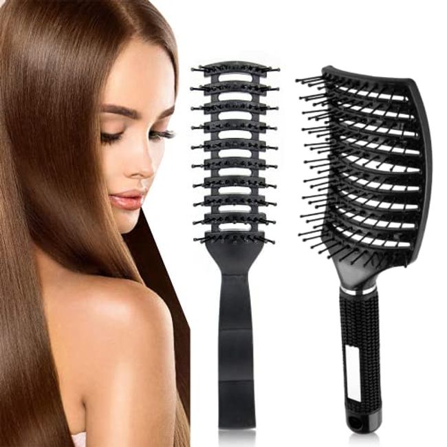 Toddler Detangler Hair Brush Travel Detangling Brushes 3Pcs Women