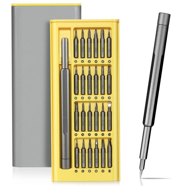 Precision Screwdriver Set, Special Screwdriver with Magnet, Negative, Triangle, Hexagon, Phillips Star, Y-Shaped Screwdriver, Repair Tool, Pen Type, Replacement Screwdriver, Disassembly Tool