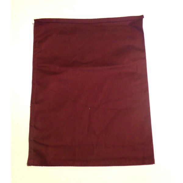 1 x Burgundy Strong Canvas Cash Bag**