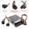 Hilitand Voltage Regulator, Speed Controller, DC Motor Rotation Control, PWM Board, Speed Controller, Stepless Speed Control, DC10-55V, 40A