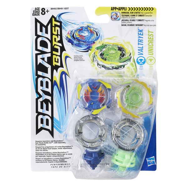 Beyblade Burst Dual Pack Valtryek & Unicrest