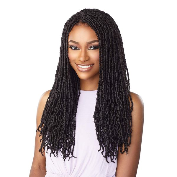 Sensationnel Crochet Braids Lulutress 2X Fully-Folded Micro Locs 18" (1-PACK, 1)