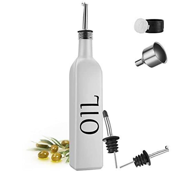 Farmhouse Olive Oil Dispenser Oil Dispenser Bottle For Kitchen White Olive Oil B