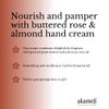 Akamuti Buttered Rose & Almond Hand Cream 50ml