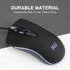 Rii Wired Mouse, Computer Mouse with Blue Backlit,Comfortable Grip Ergonomic Optical,USB Wired Mice Support Windows PC, Laptop,Desktop,Notebook,Chromebook (2PACK)