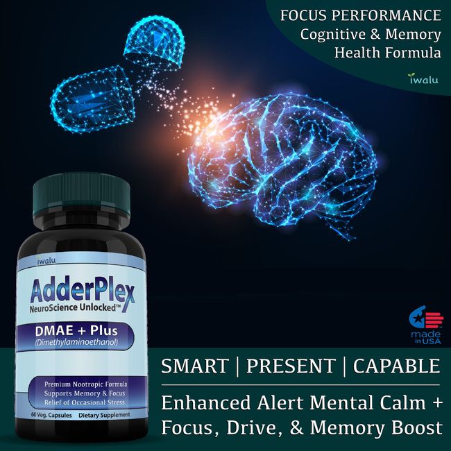 ENERGY PILLS EXTREME FOCUS & EUPHORIA INTENSE NOOTROPIC Supplement Best Price