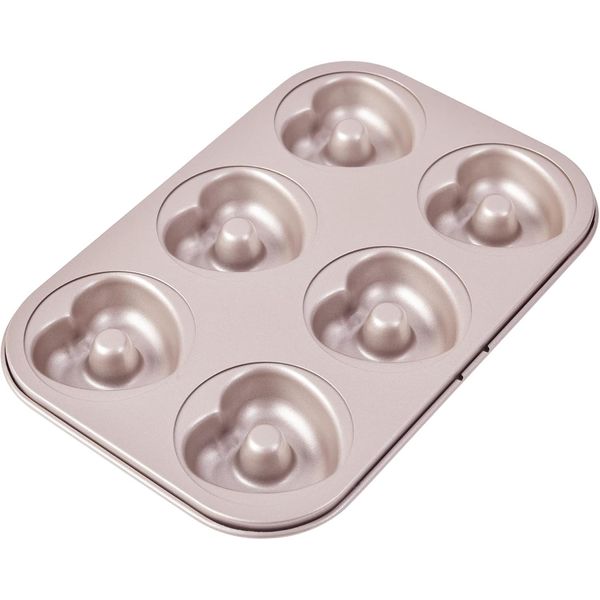 Bakeley 6 Heart Donut Pan