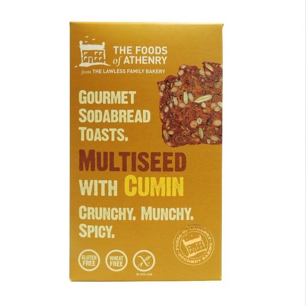 Foods of Athenry Multi Seed Cumin Soda Bread Toast, 110g