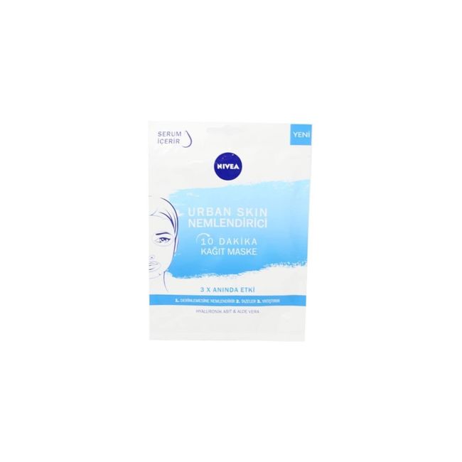 Nivea Nıvea Urban Skin Kagit Maske Nemlendirici