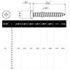 +A Nave Tapping Trivalent Chromate (4x10 1,500 Ili)