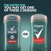 Degree Men Original Deodorant 48-Hour Odor Protection Intense Sport Deodorant For Men 3 oz, Twin Pack
