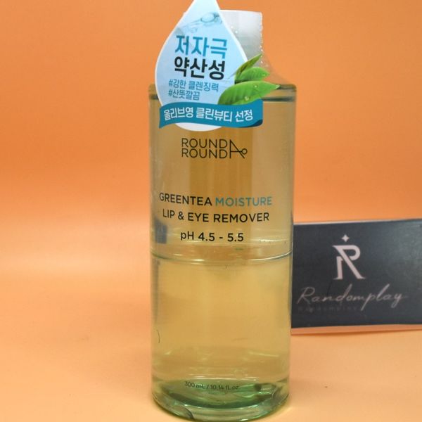 [Online exclusive] Round Around Green Tea Mildly Acidic Lip &amp; Eye Remover 300ml available for wholesale