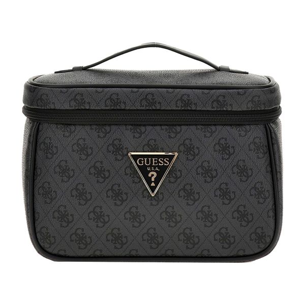 GUESS Jesco Toiletry Train Case Coal