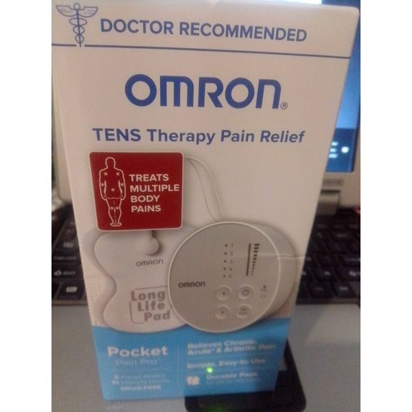 New OMRON TENS Therapy Pain Relief Unit Muscle Stimulator Pocket Pain Pro PM400