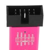 FONGKNOX V2 Programmer Emulator Downloader Shell Programming Unit with F2F Jumper Cable Aluminium Casing 3.3V 5V Downloader Programmer