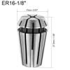 sourcing map ER16 1/8" Spring Collet Chuck for CNC Engraving Machine Lathe Milling Tool