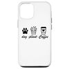 iPhone 15 Pro dog Plant Coffee Case