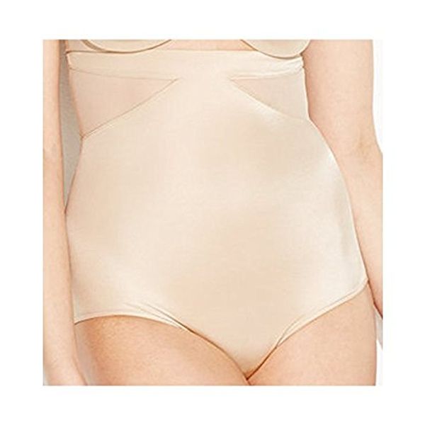 SPANX Star Power High Waisted Brief, SS7415 (Small, Natural Glam)