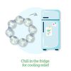 Cooling Ring Teether-Clear