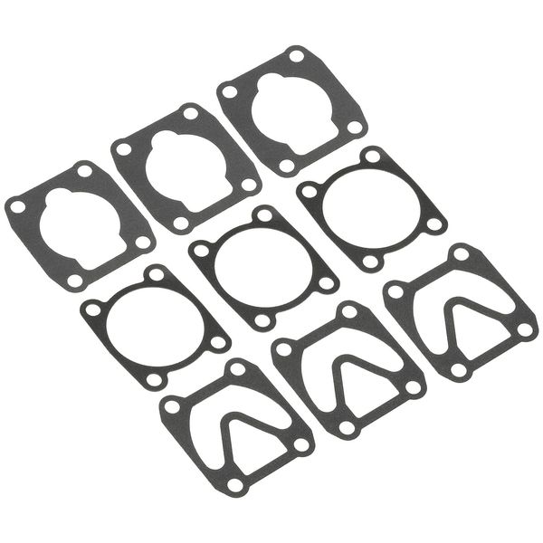 PATIKIL Pad Air Compressor Valve Plate Kit 3 Sets Paper Replacement Compressor Parts