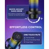 Gaming USB Microphone with Noise Cancellation for Streaming & PC