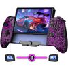 Spican Switch Controllers, Hall Effect Wireless Switch Controler for Handheld Mode, One-Piece Switch Remote with Battery/Turbo/Programmable for Switch Accessories